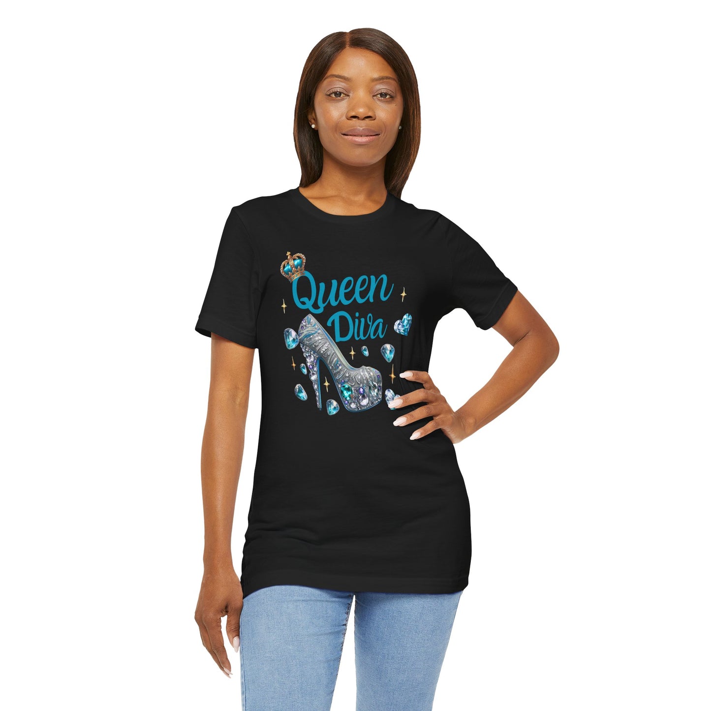 Queen Diva Unisex Jersey Short Sleeve Tee