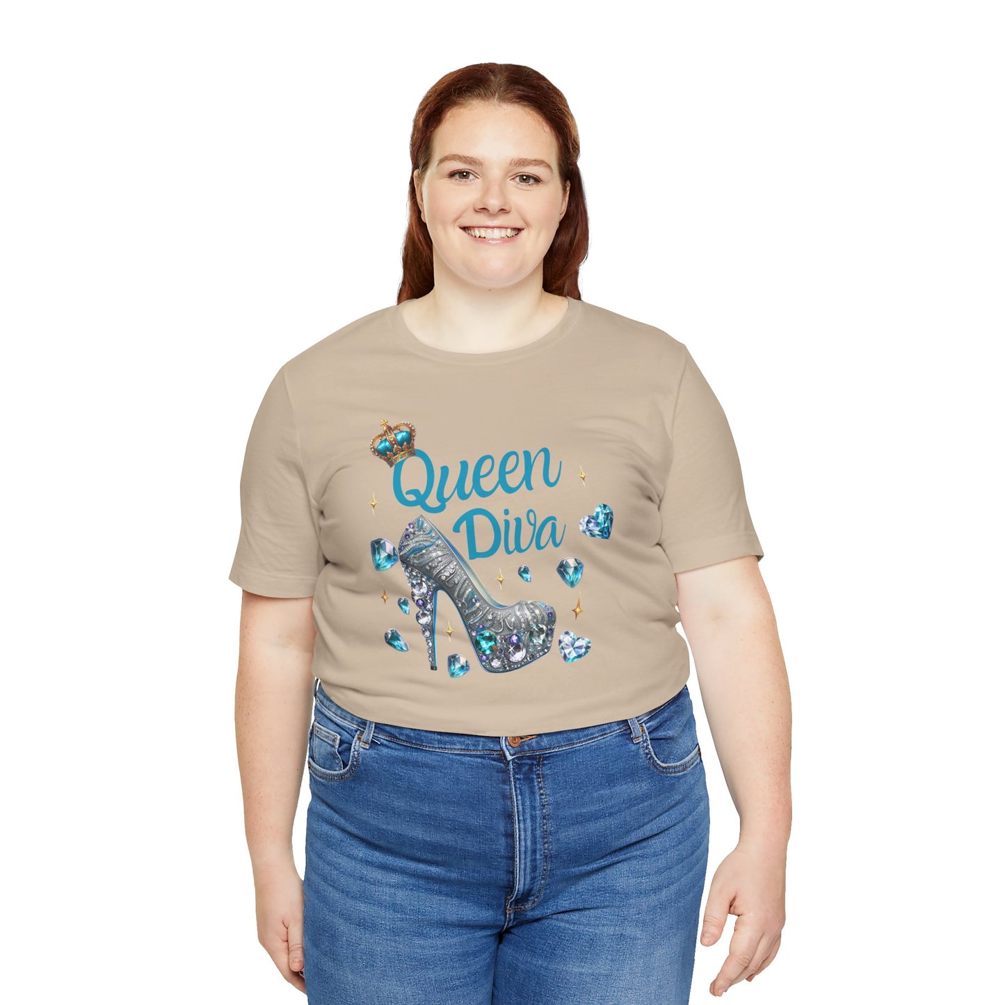 Queen Diva Unisex Jersey Short Sleeve Tee