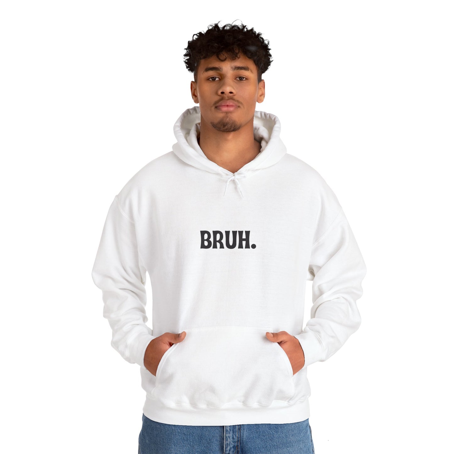 Bruh Unisex Heavy Blend™ Hooded Sweatshirt