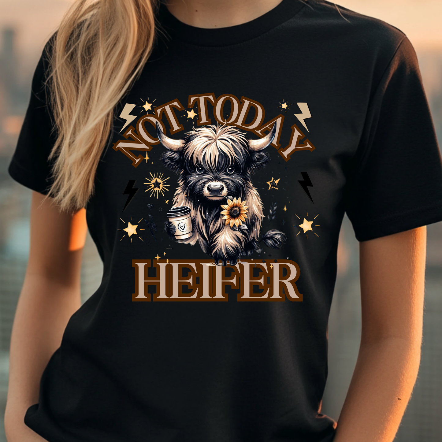 Not Today Heifer Unisex t-shirt
