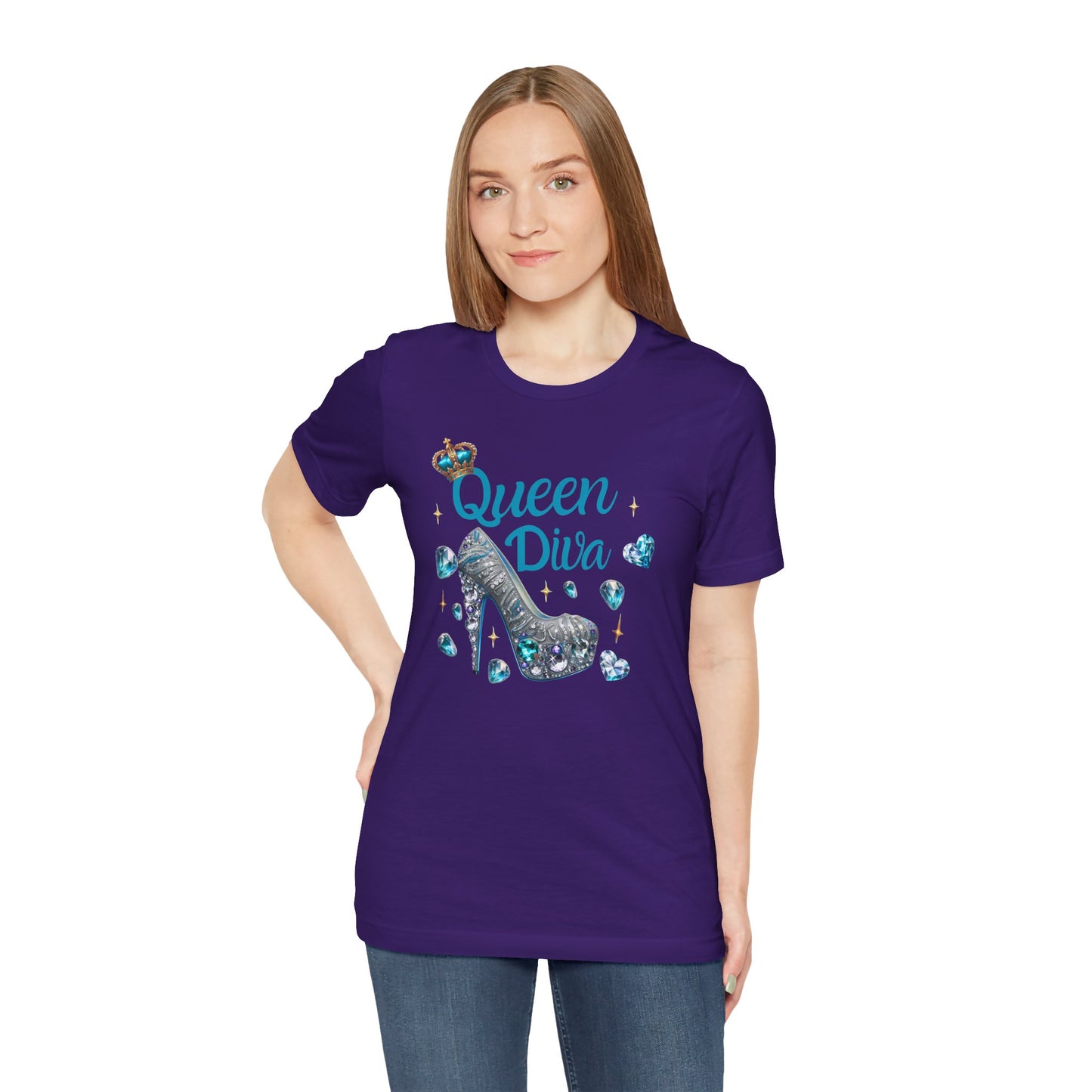 Queen Diva Unisex Jersey Short Sleeve Tee