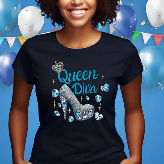Queen Diva Unisex Jersey Short Sleeve Tee