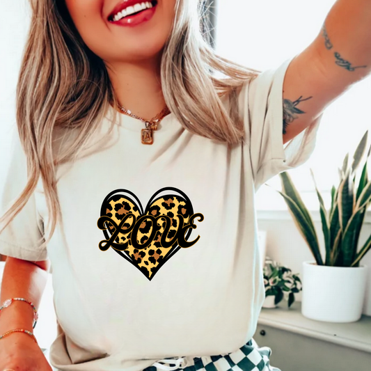 Love Heart Women's Relaxed T-Shirt