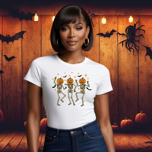 Skeleton Dancing Unisex Garment-Dyed T-shirt